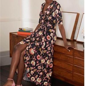 NWT Boden Lavinia Jersey Wrap Dress, US 8R